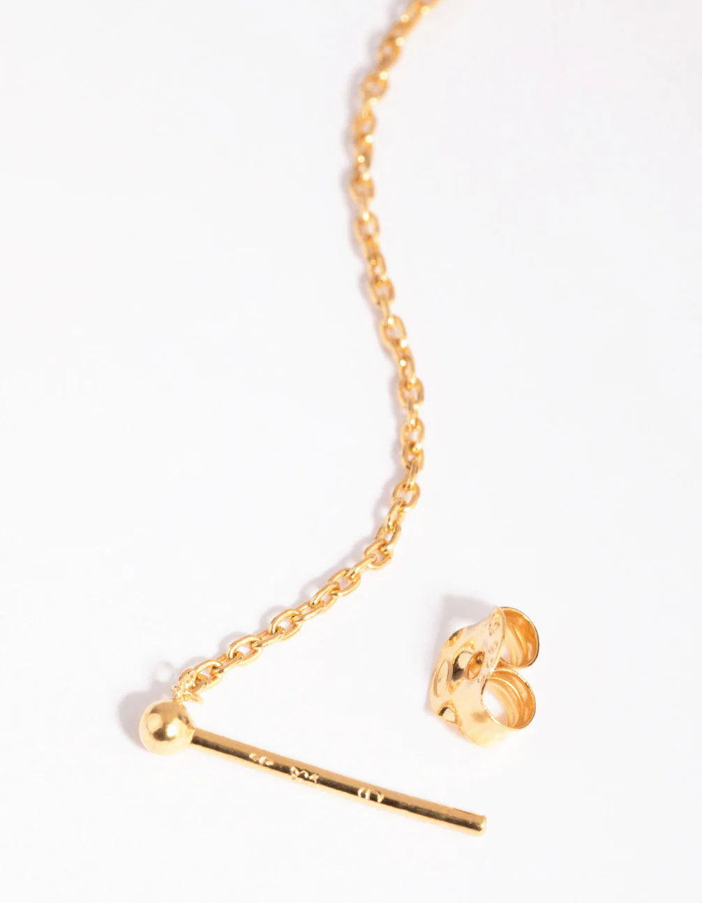 Gold Plated Sterling Silver Ear Cuff - Image 3