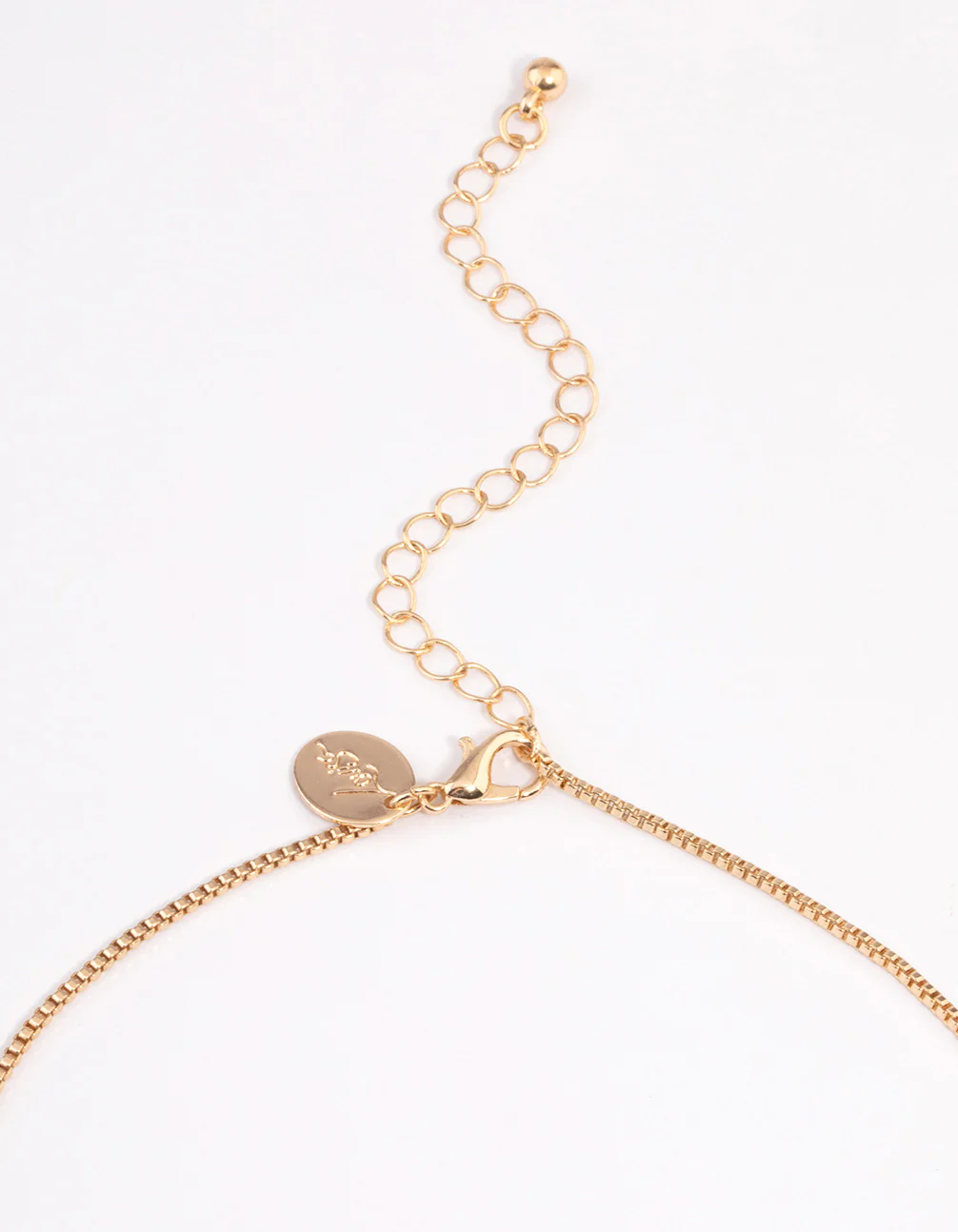 Gold Bling Palm Tree Necklace - Image 3