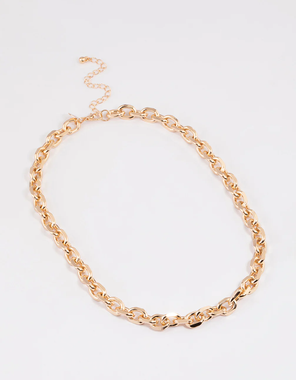 Gold Cable Chain Necklace - Image 2