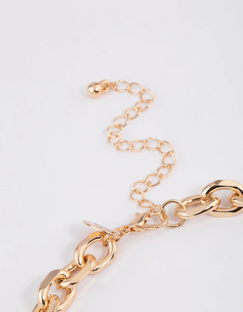 Gold Cable Chain Necklace - Image 3