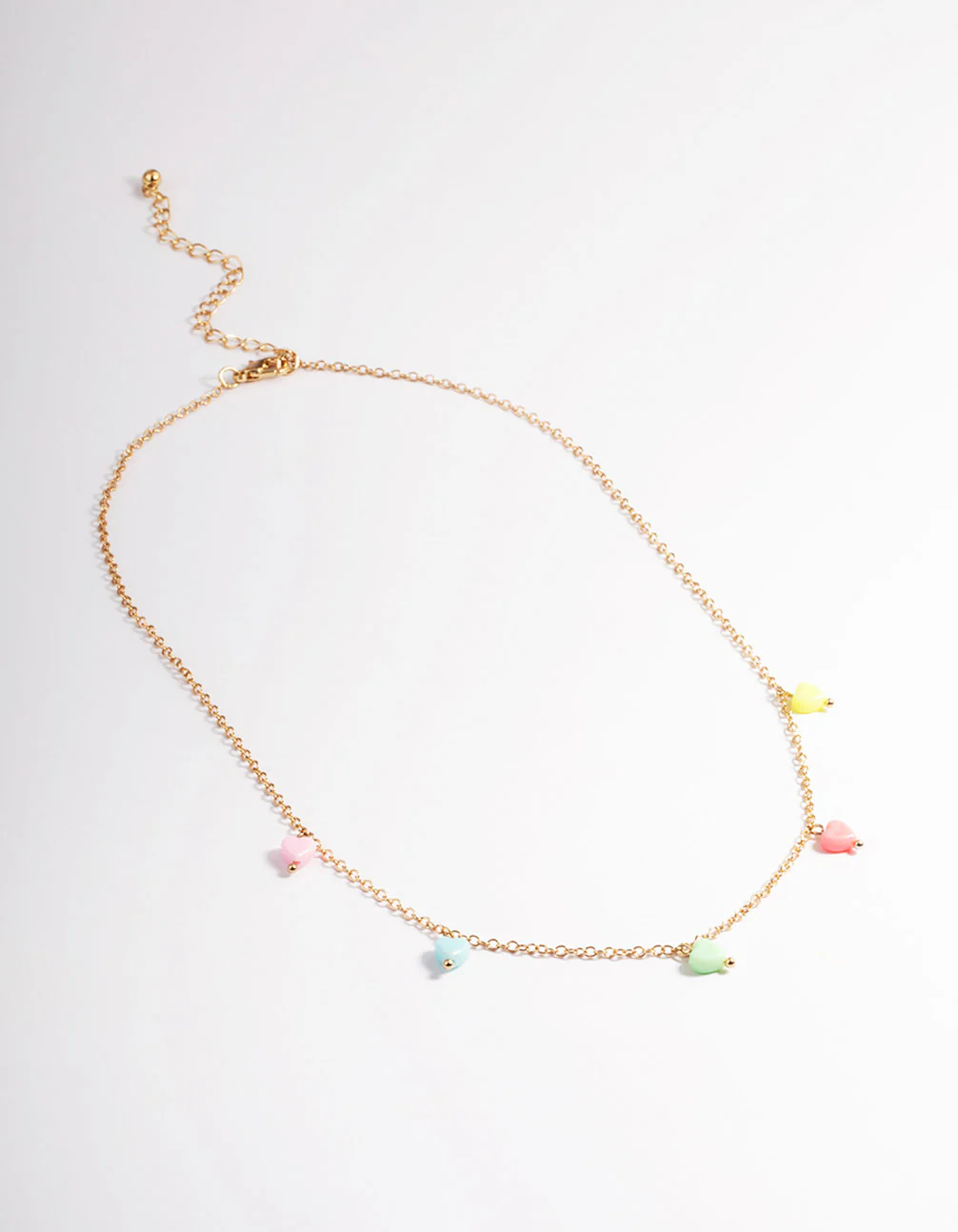 Gold Candy Heart Necklace - Image 2