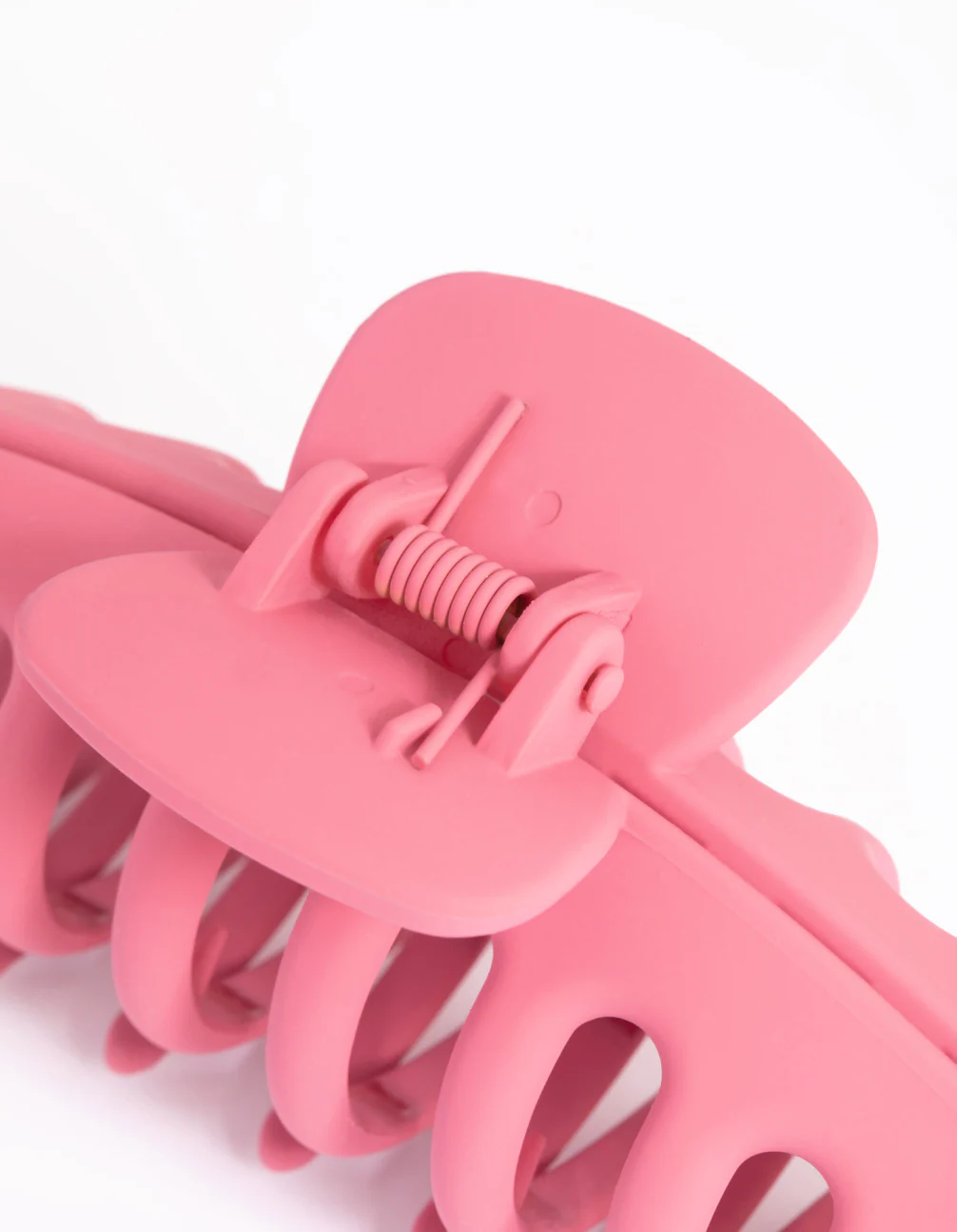 Matte Maroon Hair Claw Clip - Image 4