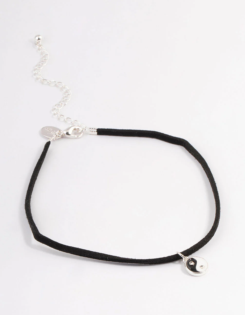Black Small Yin & Yang Choker - Image 2