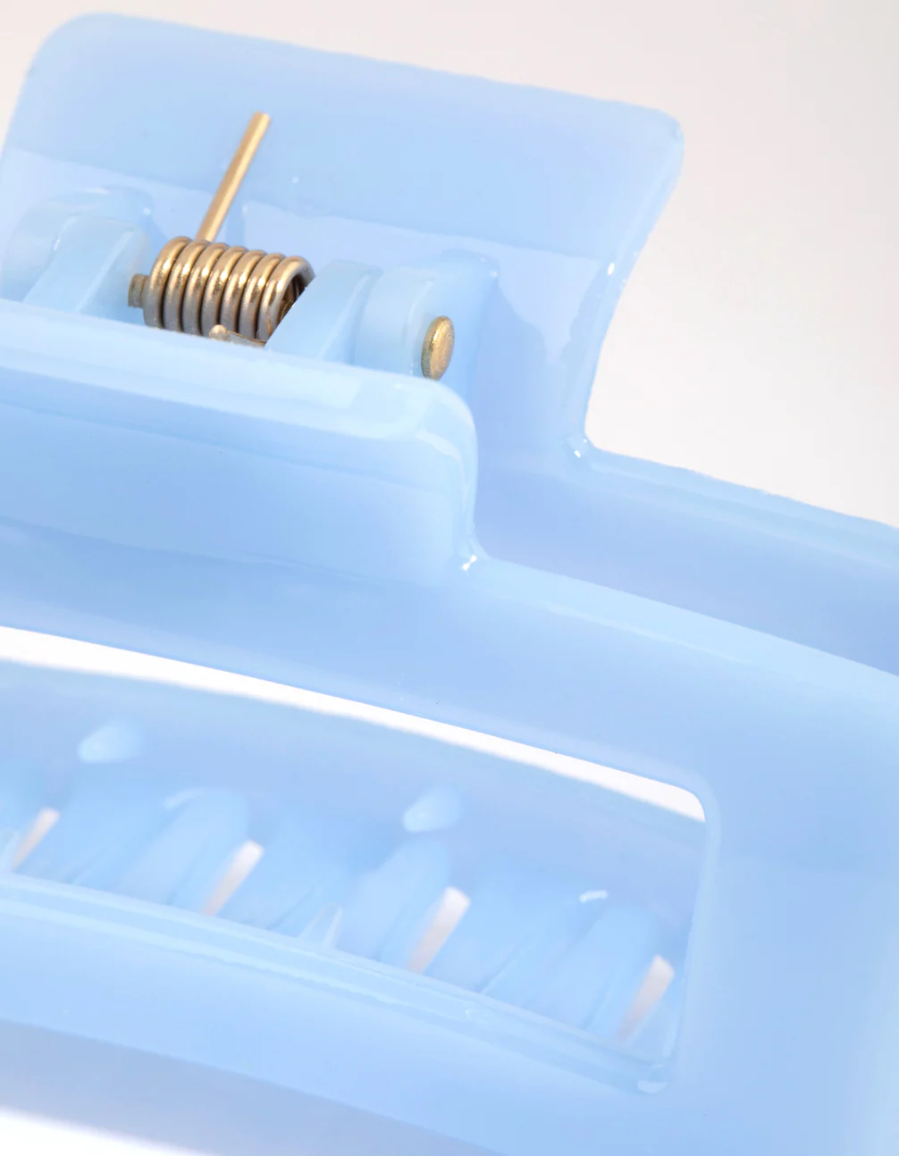 Blue Rectangle Acrylic Claw - Image 3