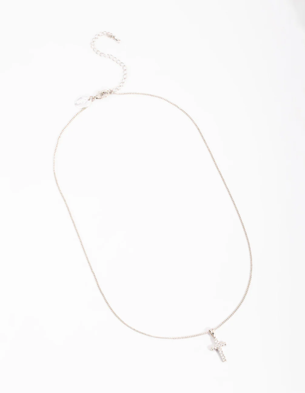 Silver Cross Necklace - Image 3