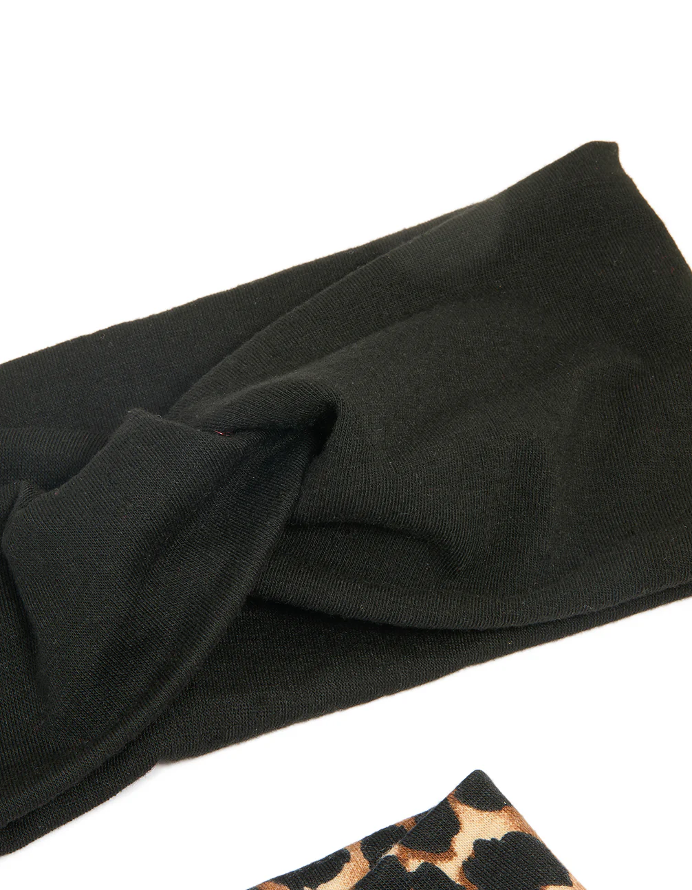 Animal Print Twisted Stretch Headbands 2-Pack - Image 3
