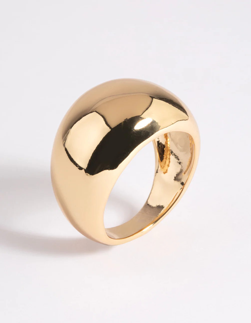 Gold Plated Dome Ring - Image 4