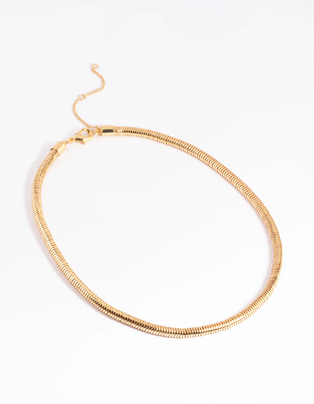 Gold Plated Snake Chain Necklace - Image 3