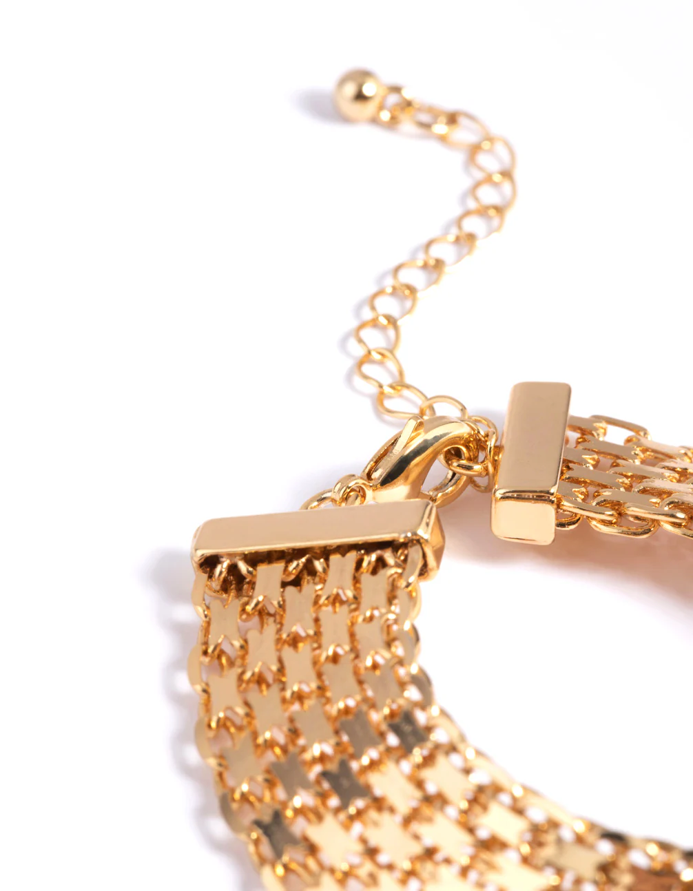 Gold Plated Watch Chain Bracelet - Image 3