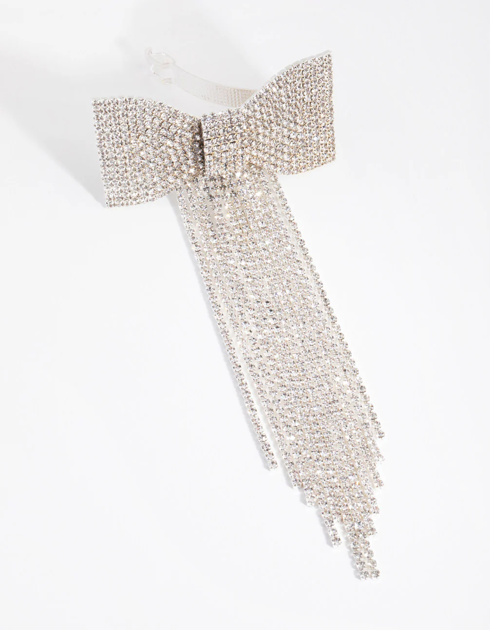 Crystal Bow Drape Clip - Image 2