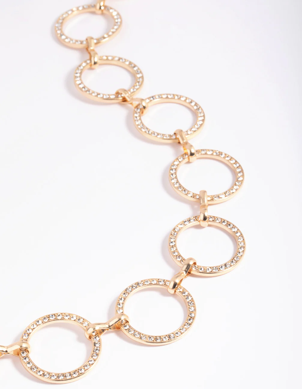 Gold Diamante Link Belt - Image 2