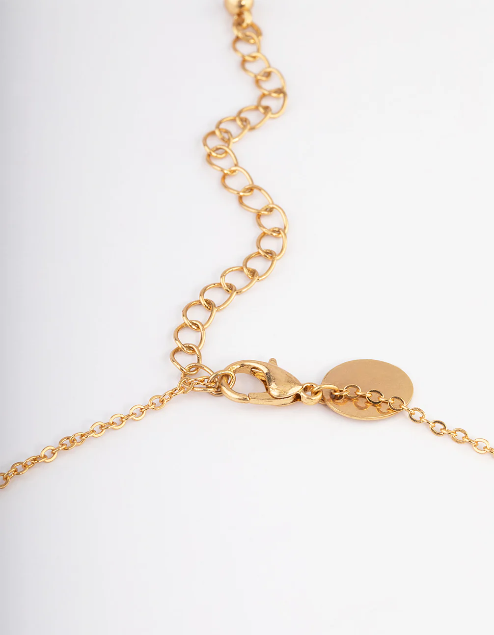 Gold Long Semi Precious Necklace - Image 3
