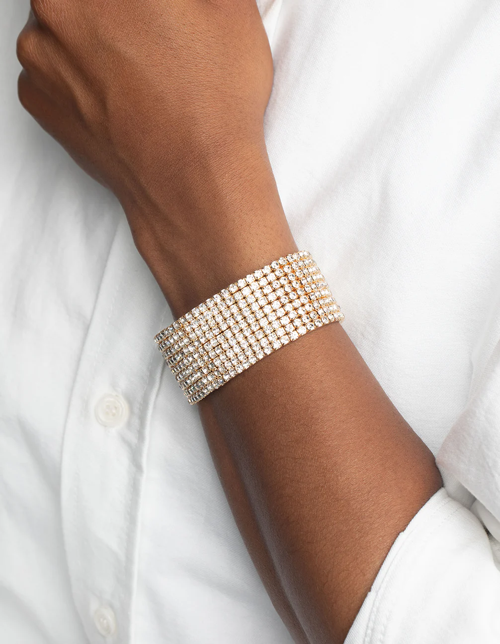 Diamante Stretch Bracelet - Image 2