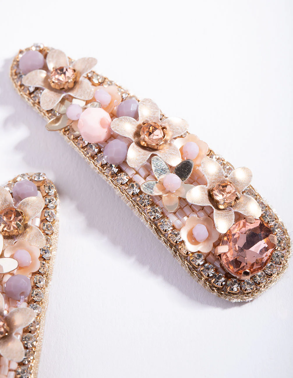 Gold Sequin Flower Bead Pack Clip - Image 2