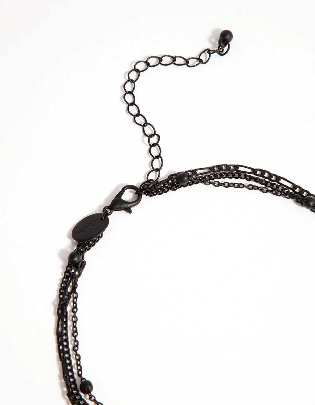 Gold Shape 3-Layer Choker - Image 3
