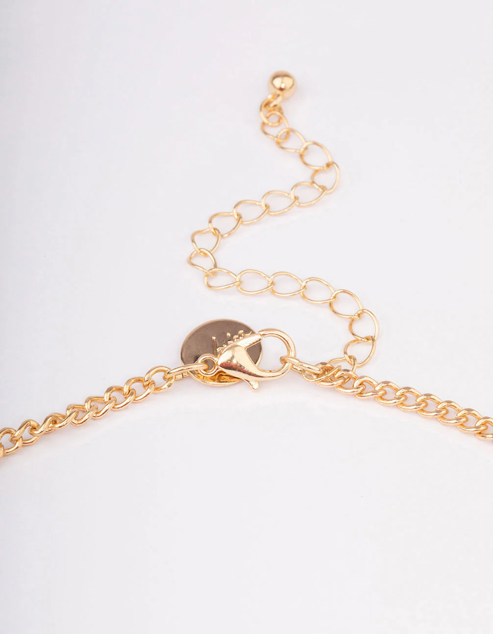Black Matte Station Disc Necklace - Image 3