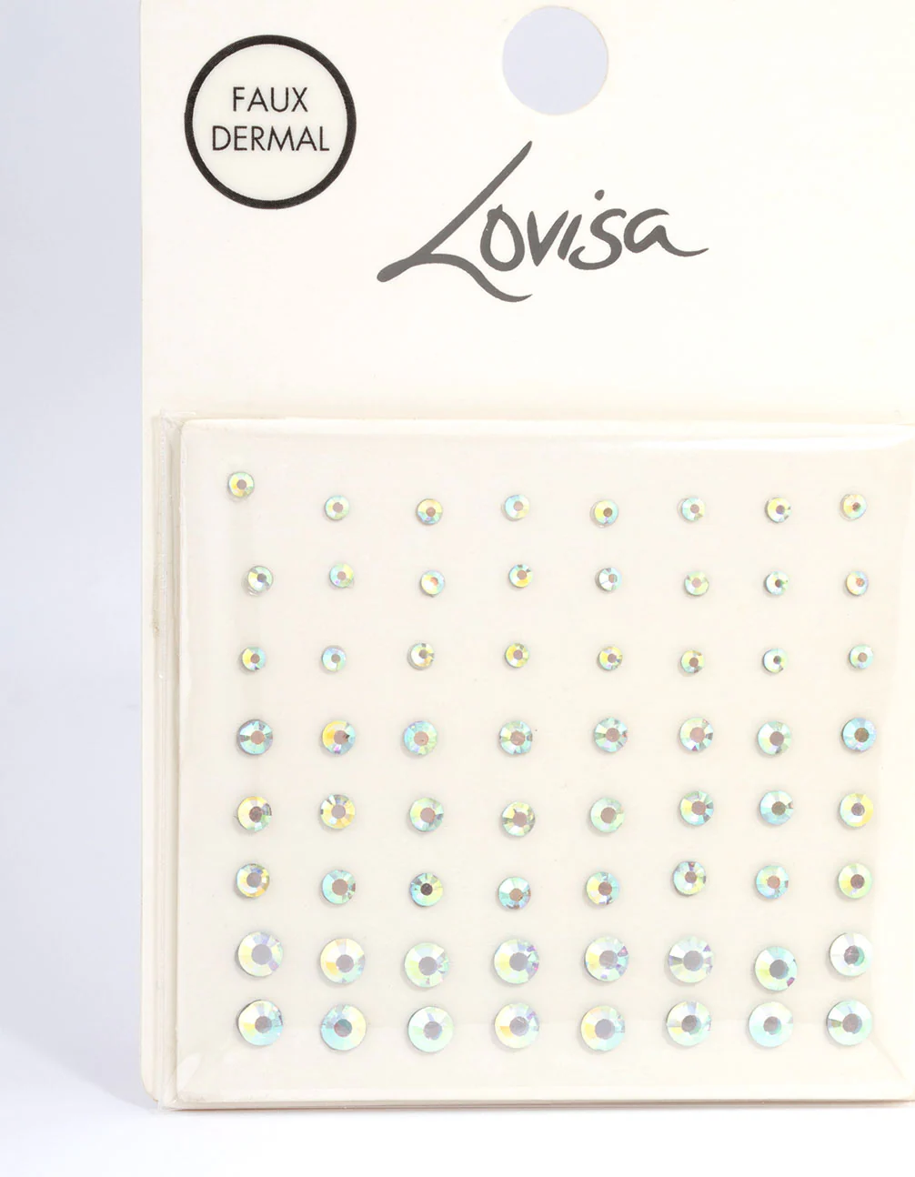 Acrylic Diamante Small Face Jewels - Image 2