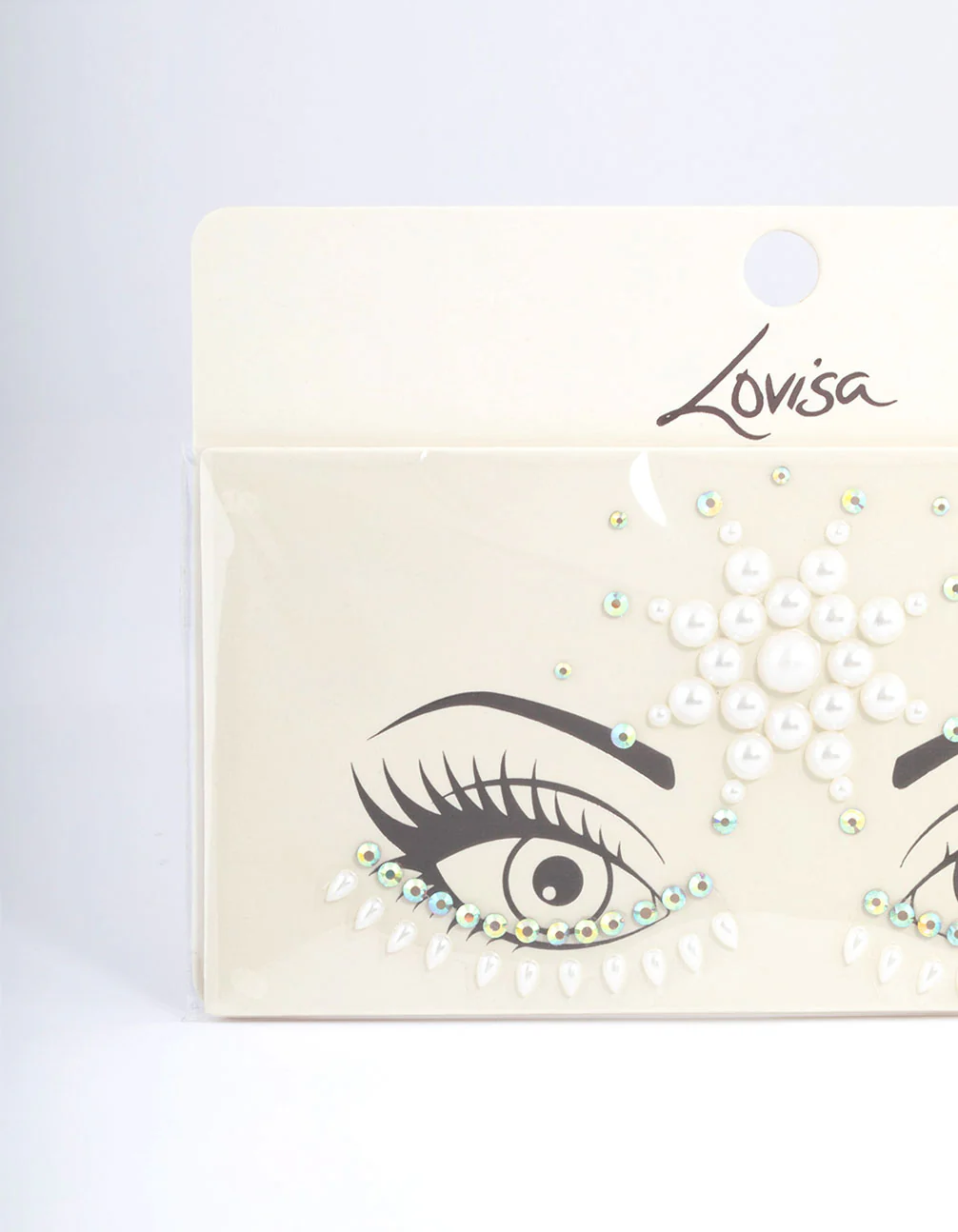 Acrylic Pearl Cluster Face Jewels - Image 2