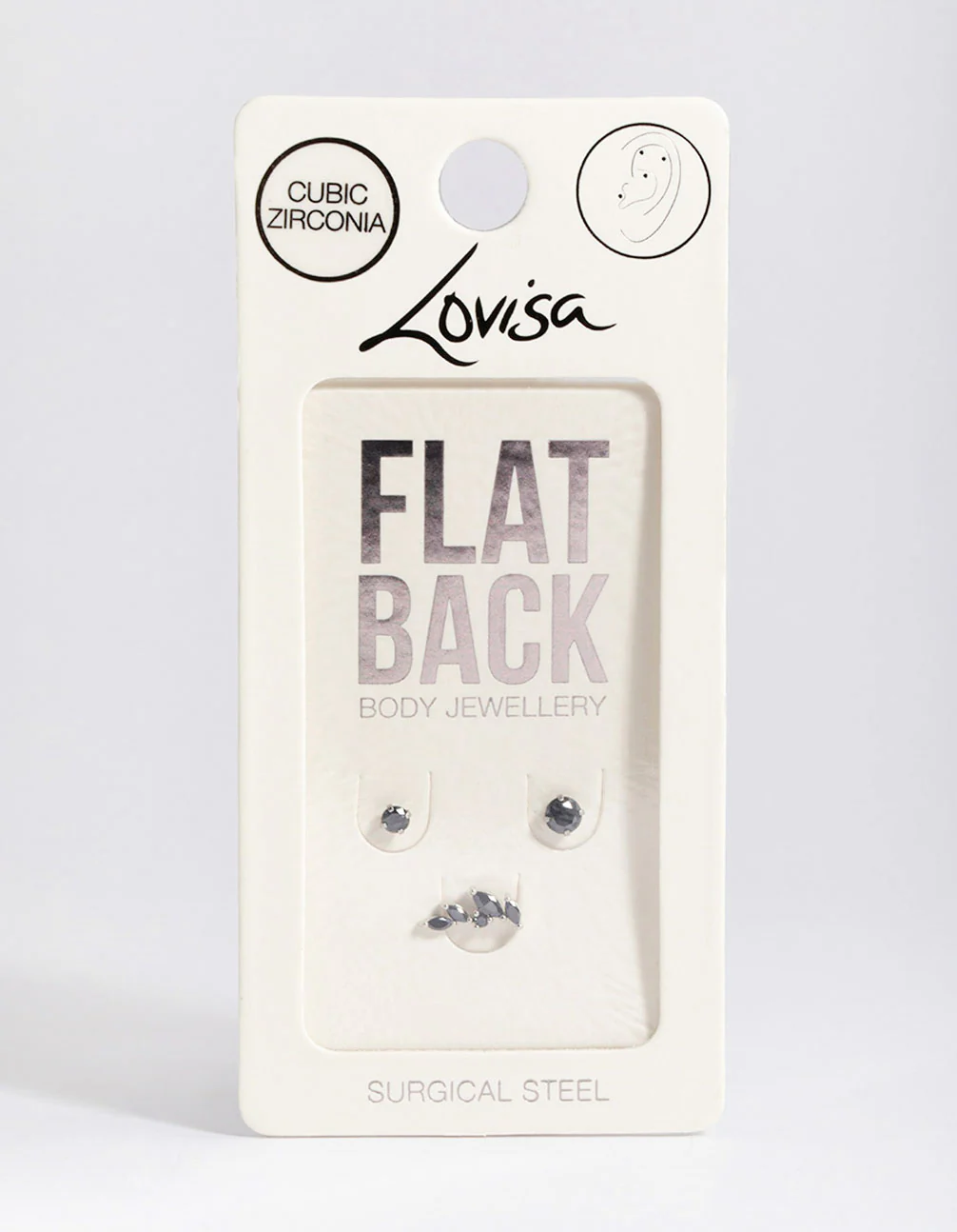 Surgical Steel Stud & Vine Flat Back Pack - Image 6