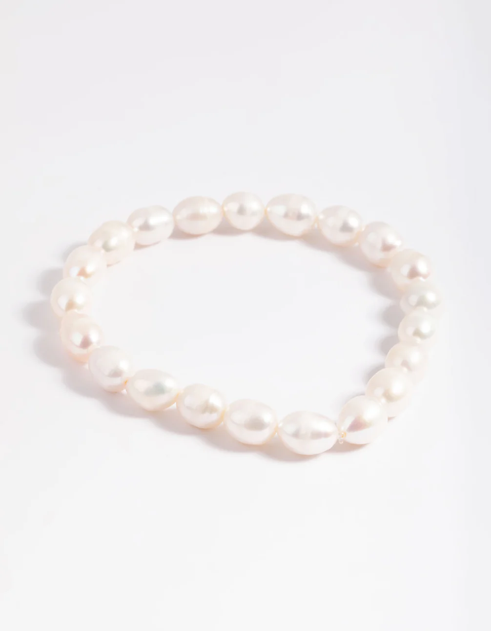 Freshwater Pearl Stretch Bracelet - Image 4