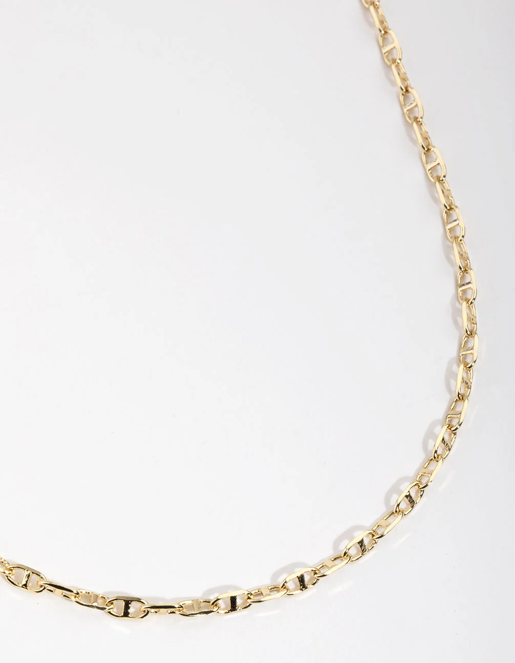 Gold Plated Mariner Chain Necklace