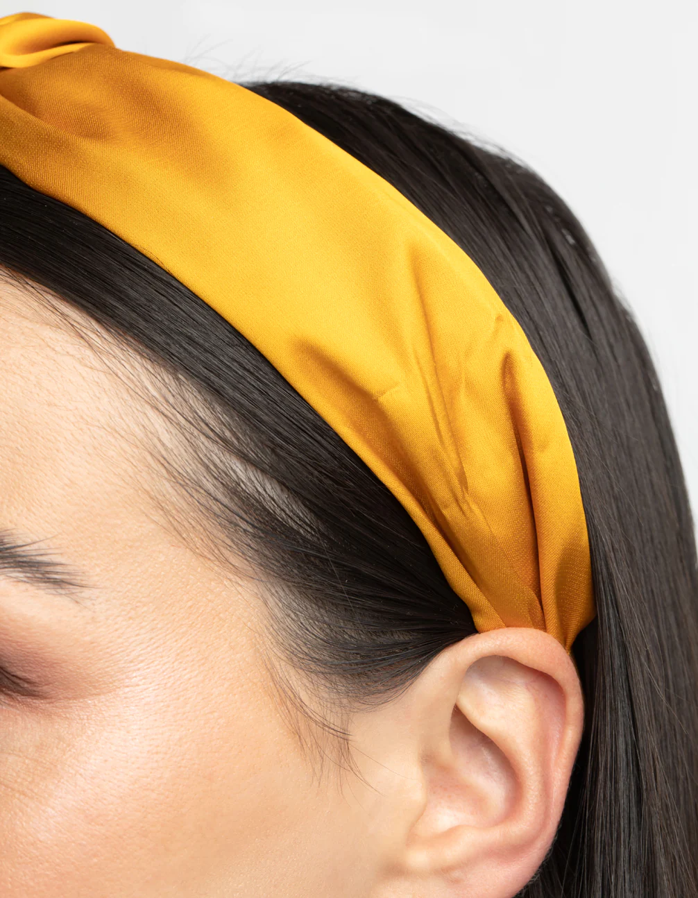 Yellow Twisted Knot Headband - Image 5