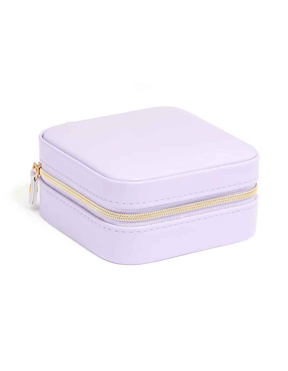 Lilac Compact Square Jewellery Box - Image 4