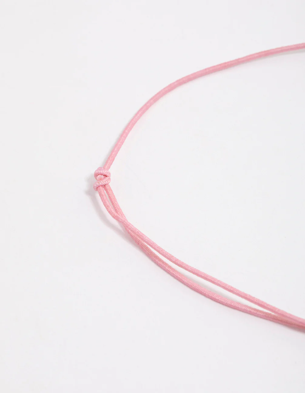 Fabric Mini Semi-Precious Pendant Bracelet - Image 3