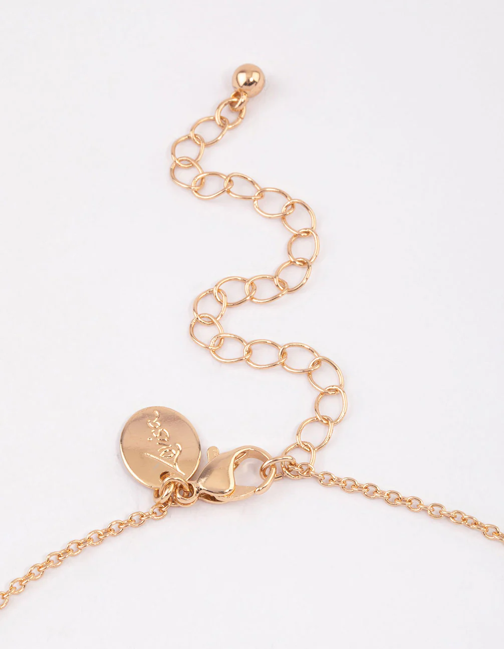 Gold Apple Pendant Necklace - Image 3