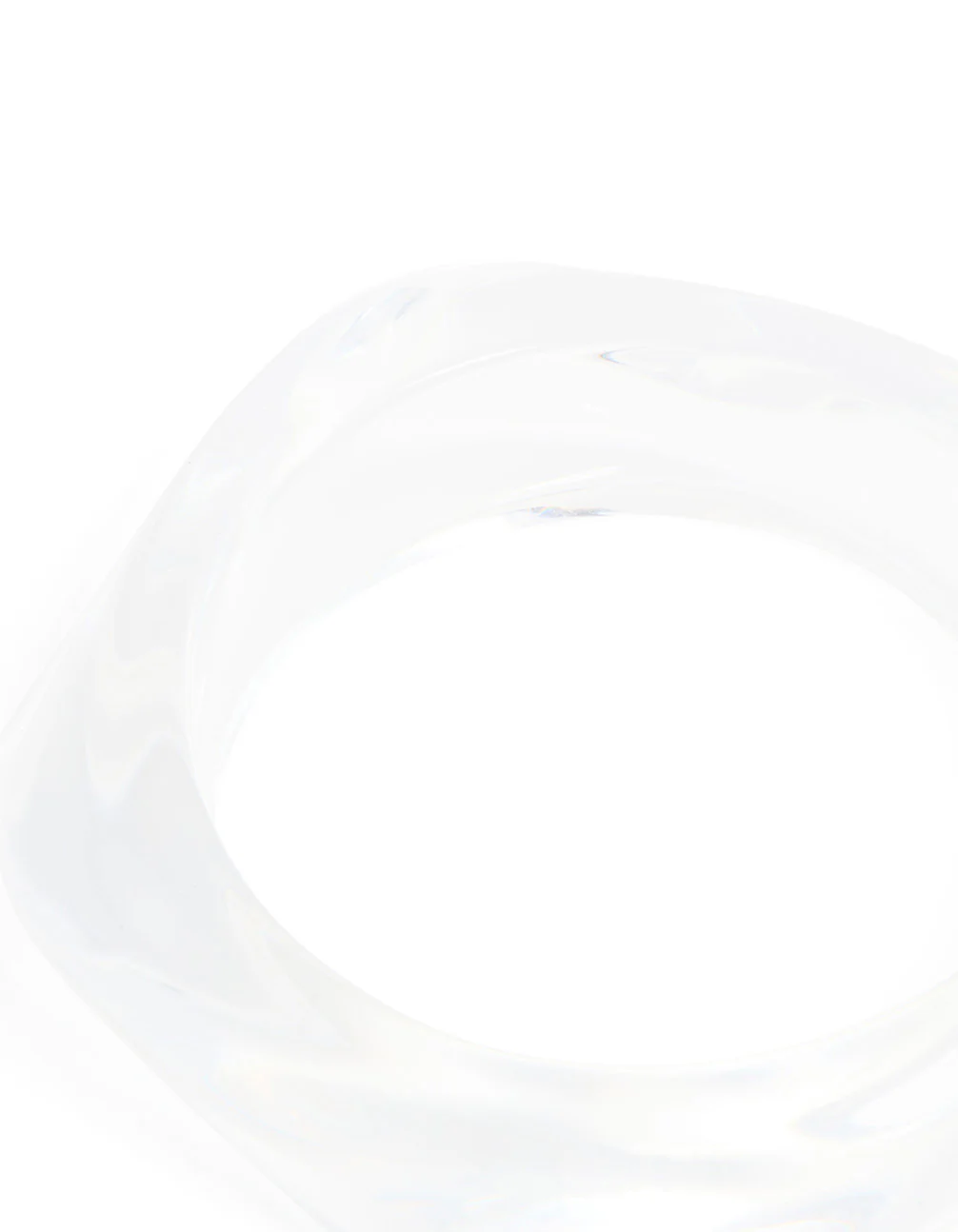 Clear Acrylic Bangle - Image 3