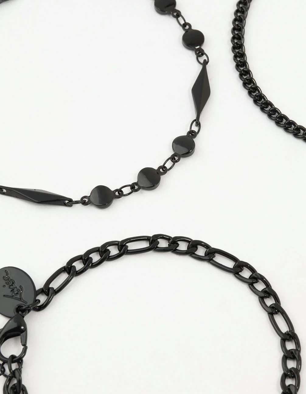 Coated Figaro Chain Bracelets 4-Pack - Image 2