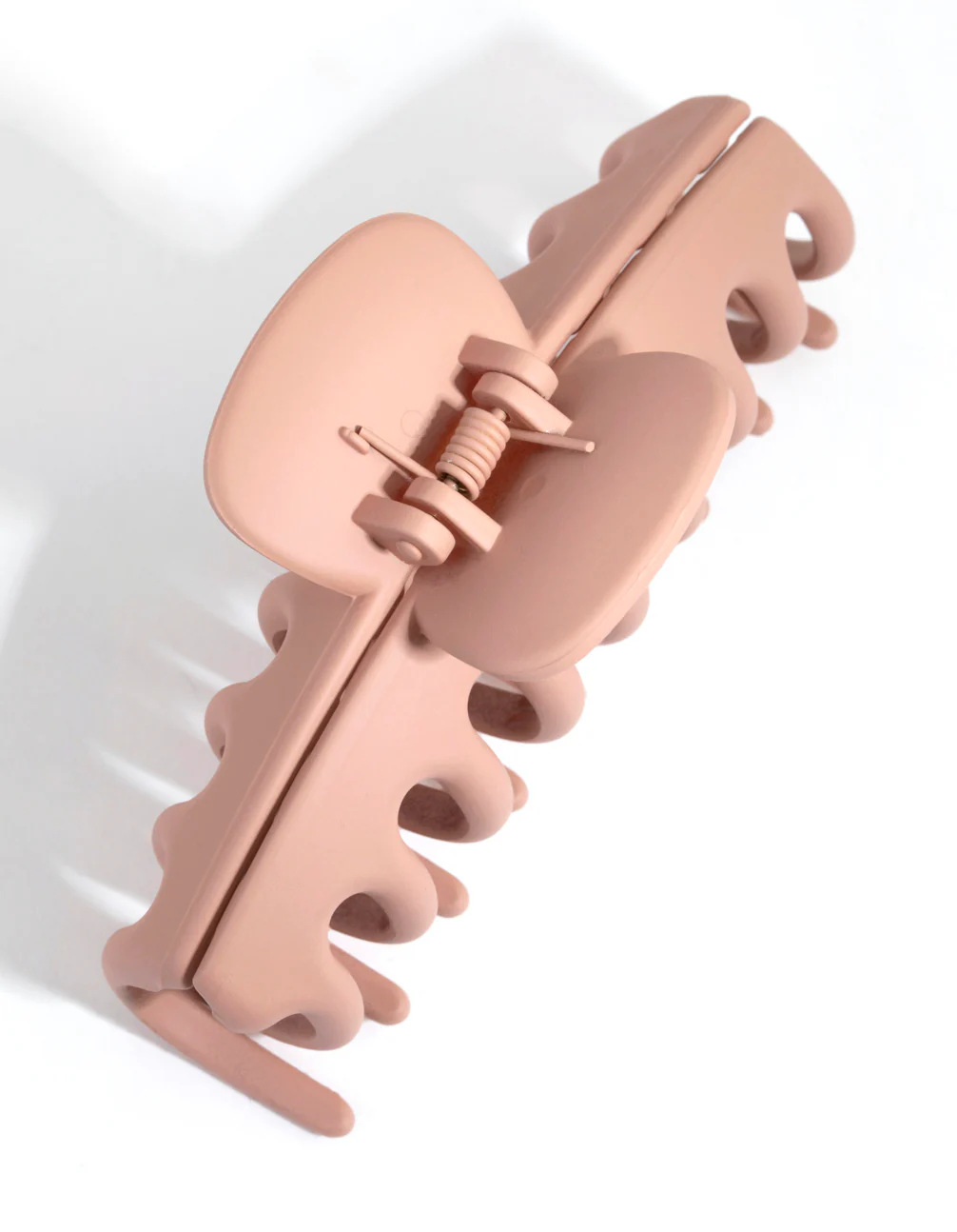 Coral Acrylic Large Bar Claw - Image 2