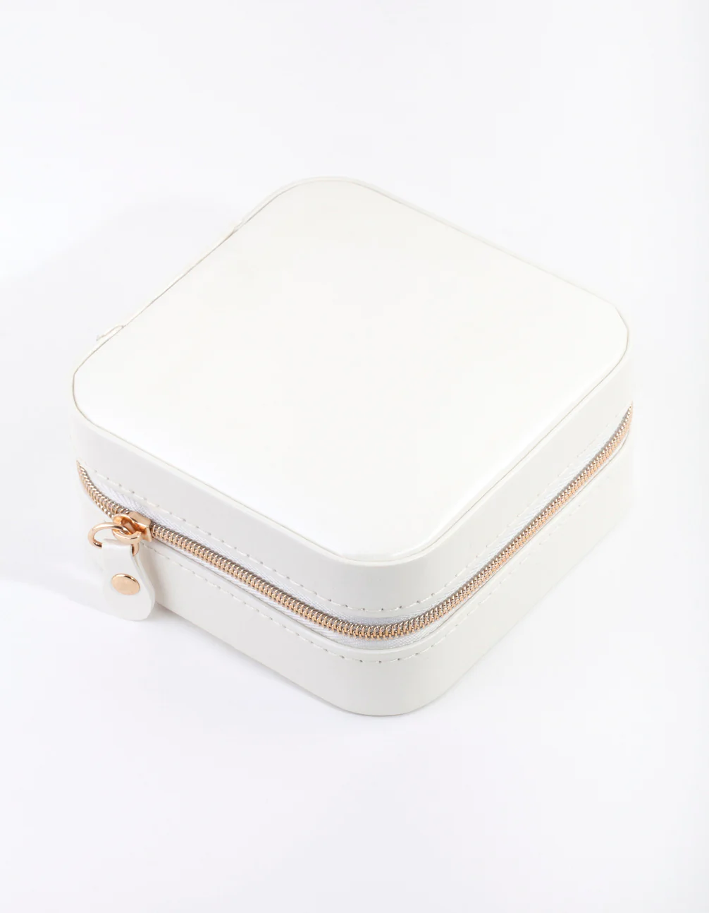 Cream Square Jewellery Box - Image 2