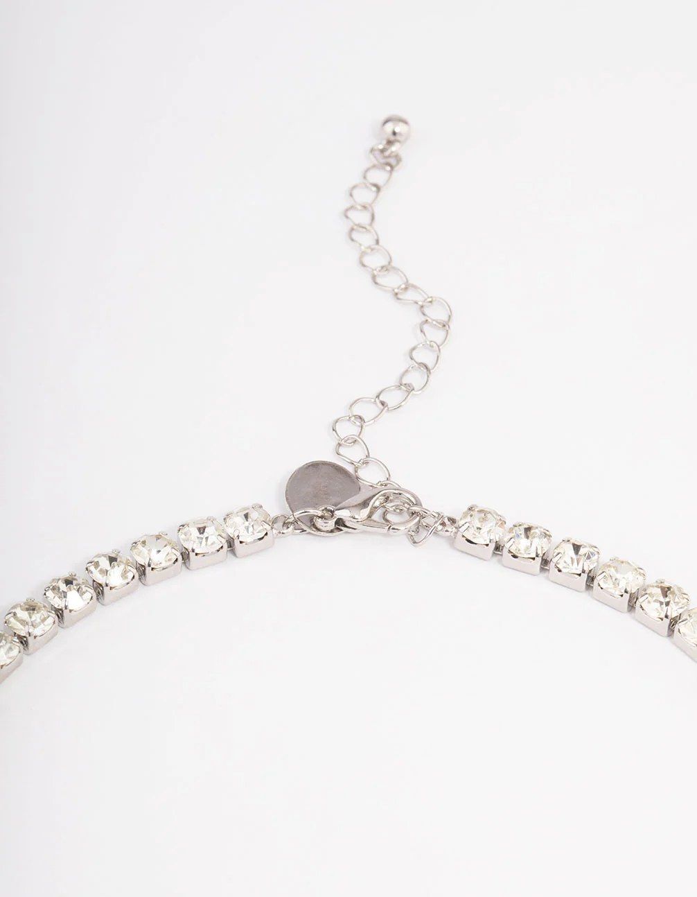 Silver Diamante Cupchain Y-Necklace - Image 3