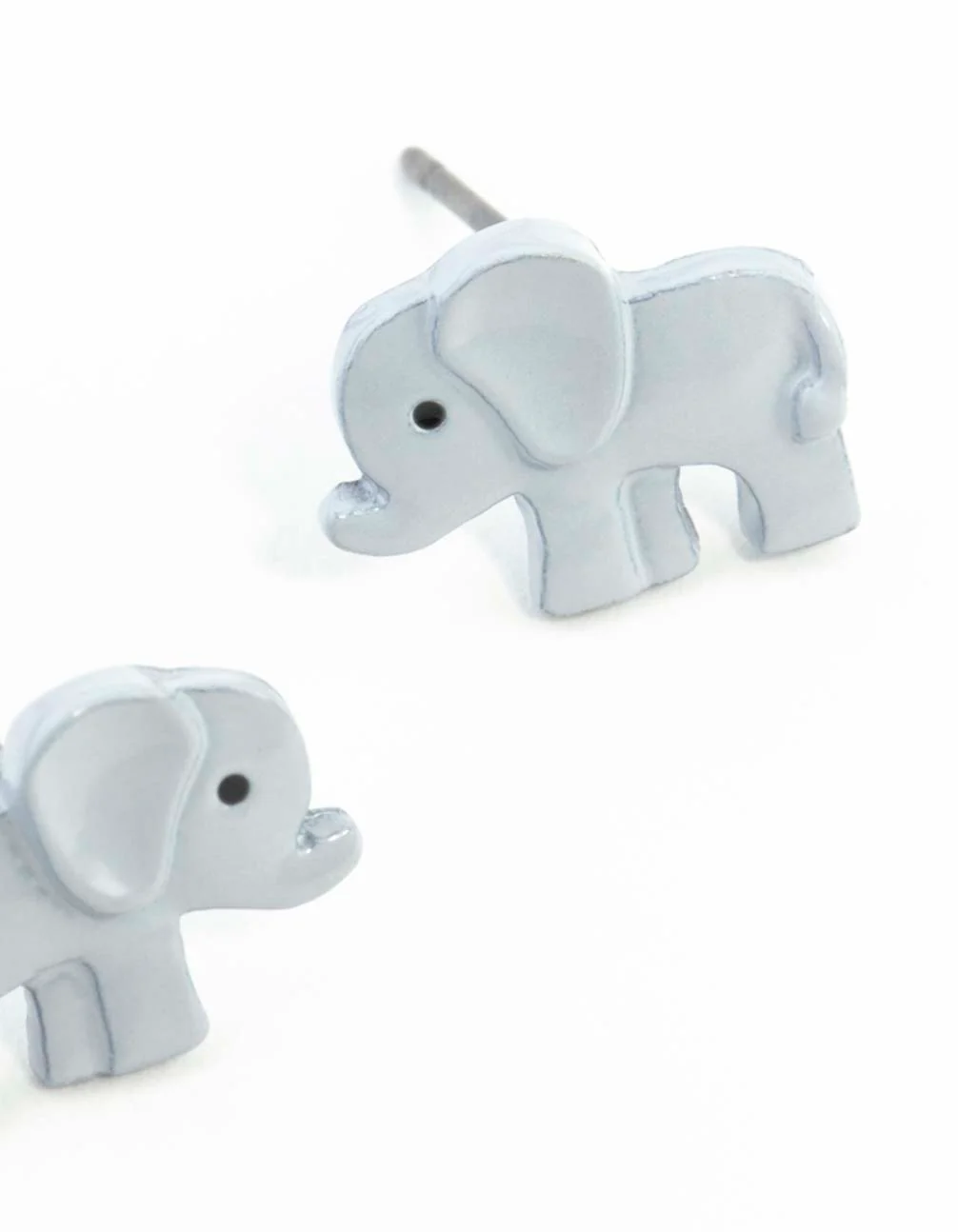 Mini Elephant Stud Earrings - Image 13