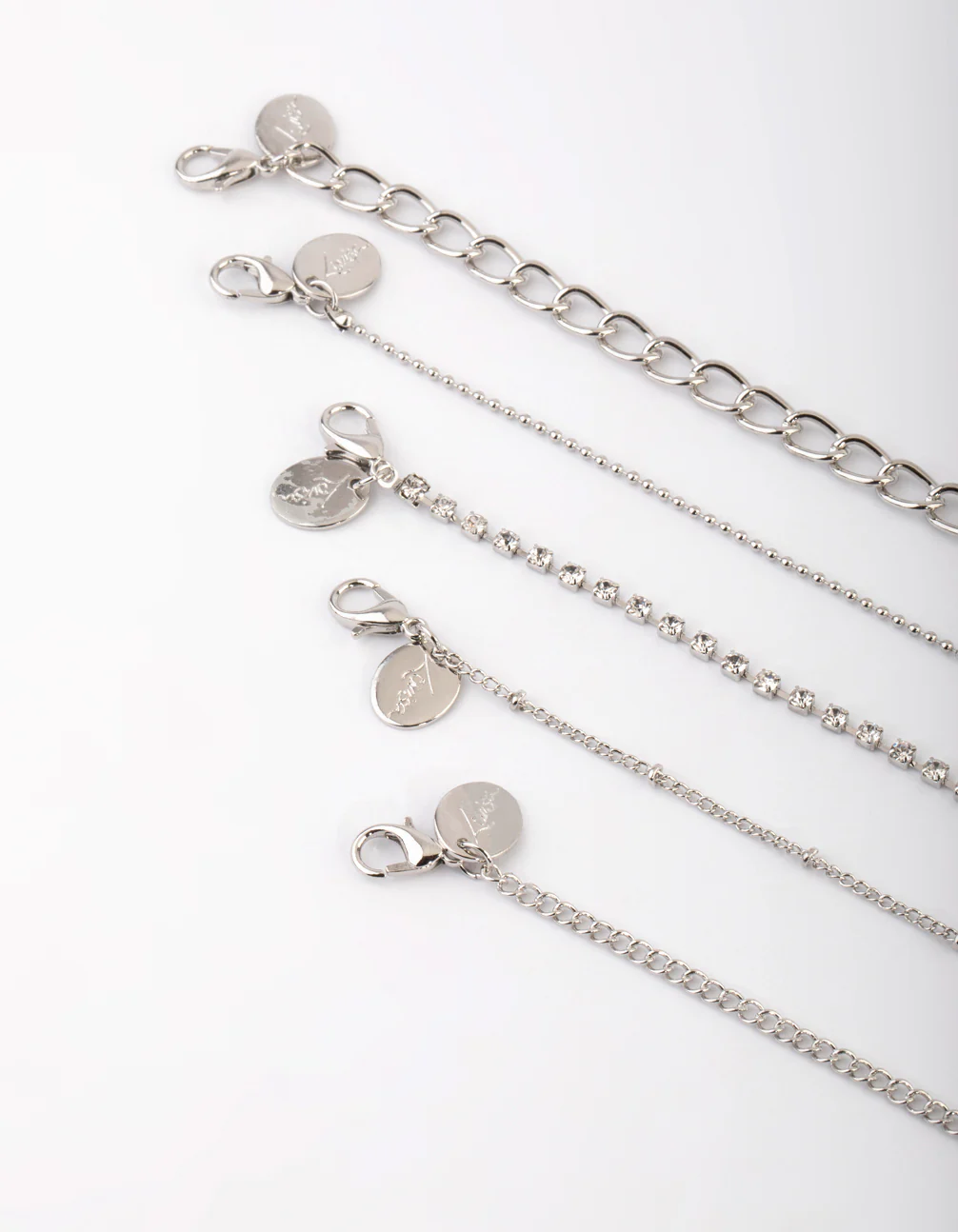 Rhodium Cross Choker - Image 2