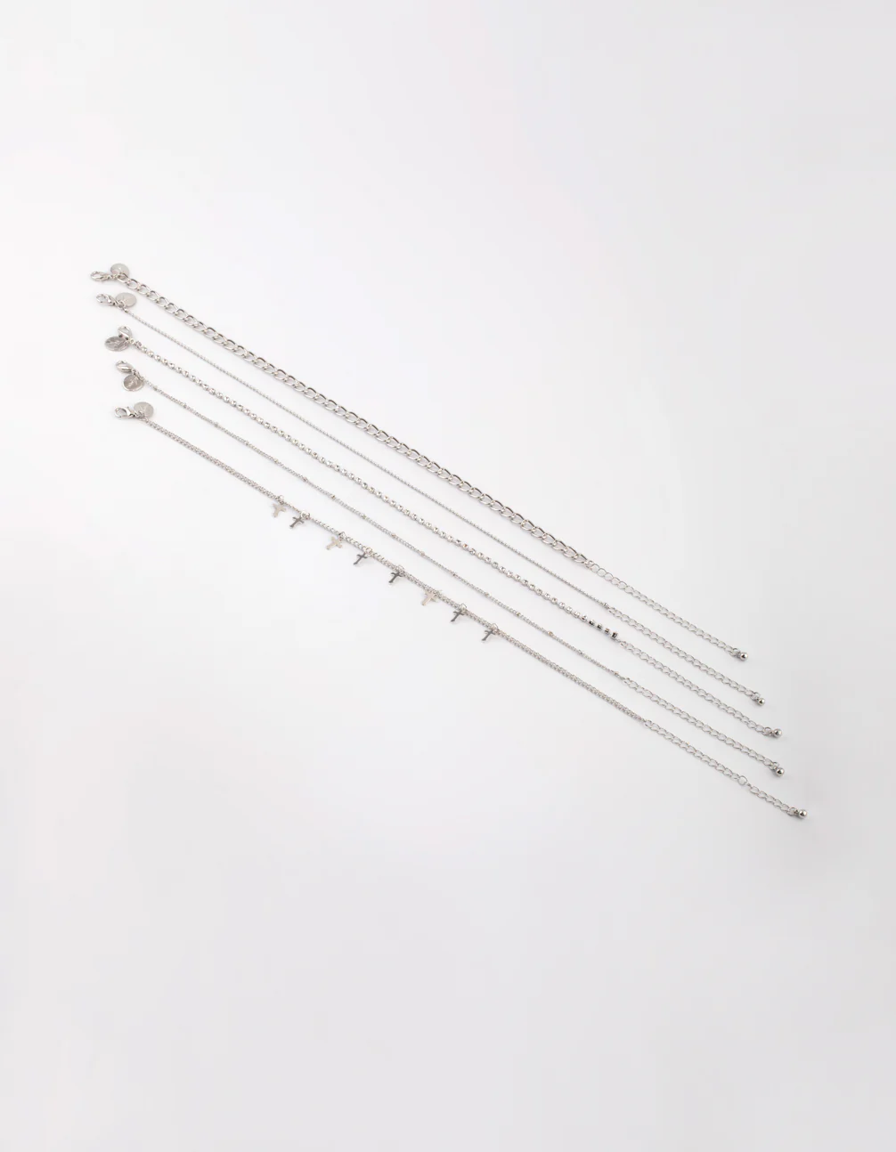 Rhodium Cross Choker - Image 3