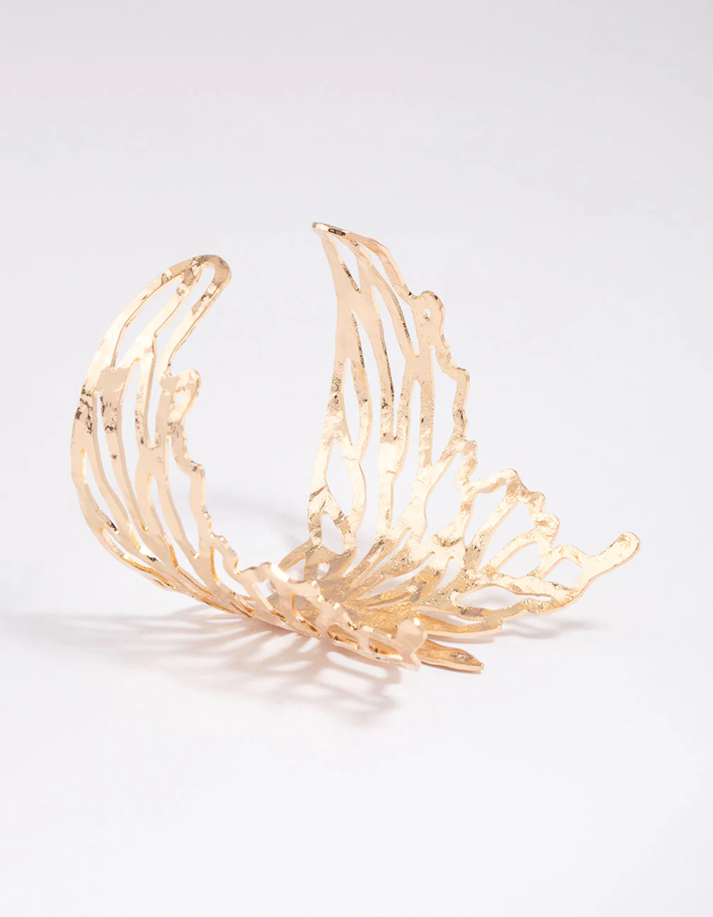 Gold Butterfly Large Arm Cuff - Image 3
