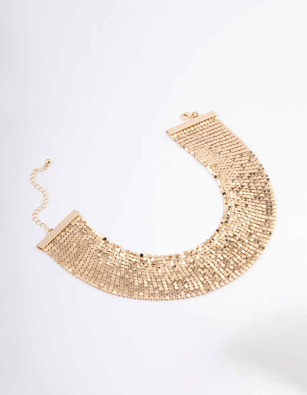 Gold Mesh Thick Choker - Image 2