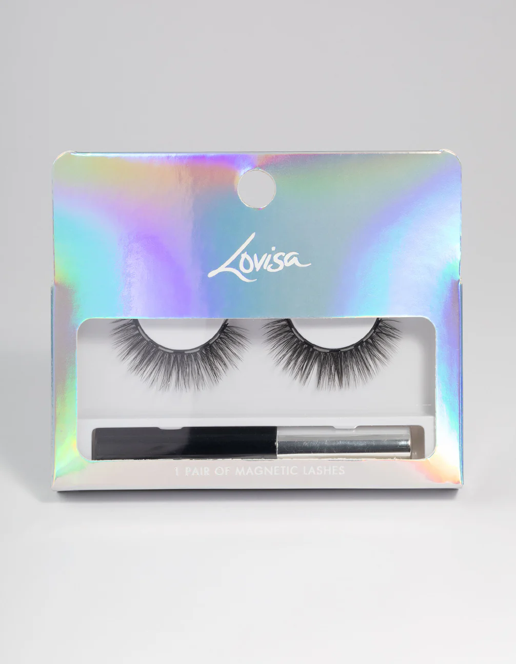 Black Natural Glam Magnetic Fake Eyelashes - Image 3