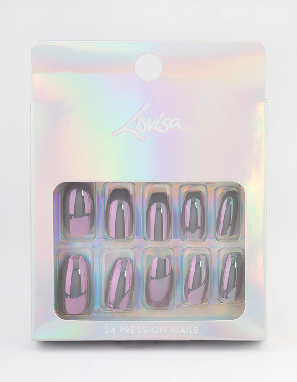Lilac Glazed Press On Nails - Image 3