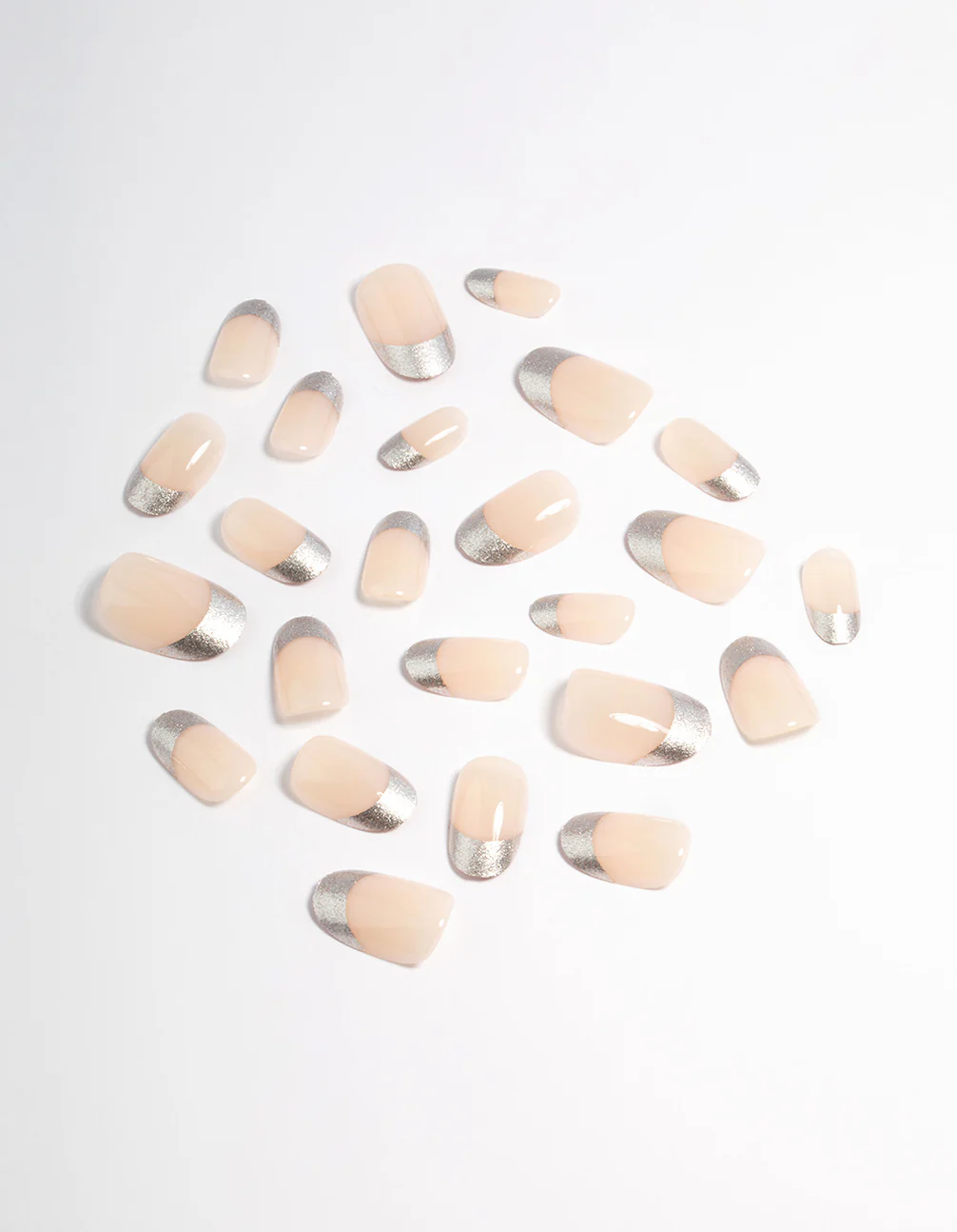 Plastic Metallic Tips Press On Nails - Image 2