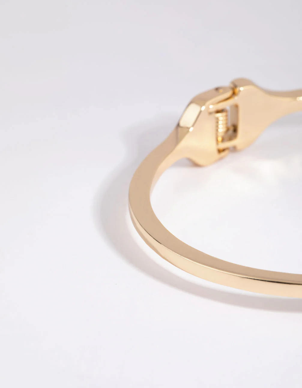 Gold Hinge Bracelet - Image 3