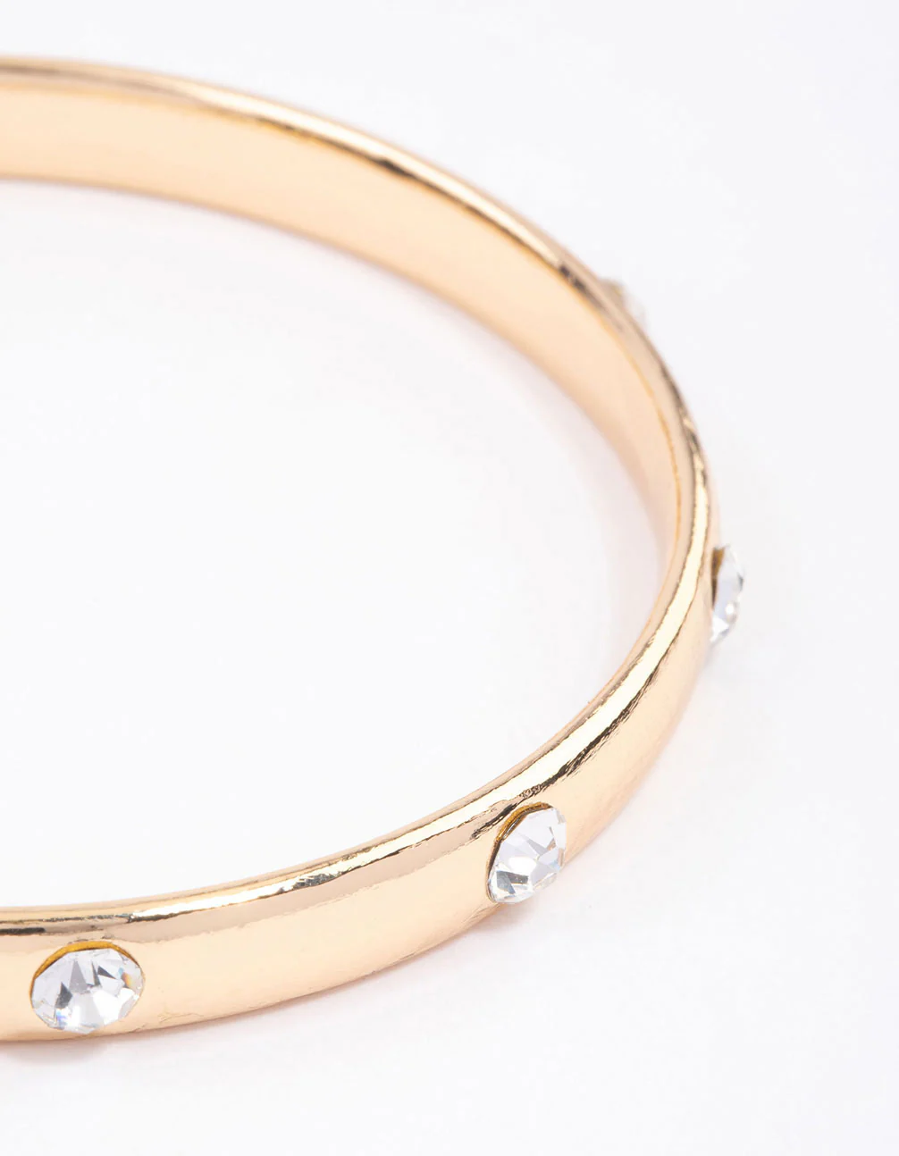 Gold Diamante Inlay Bangle & Polishing Set - Image 4