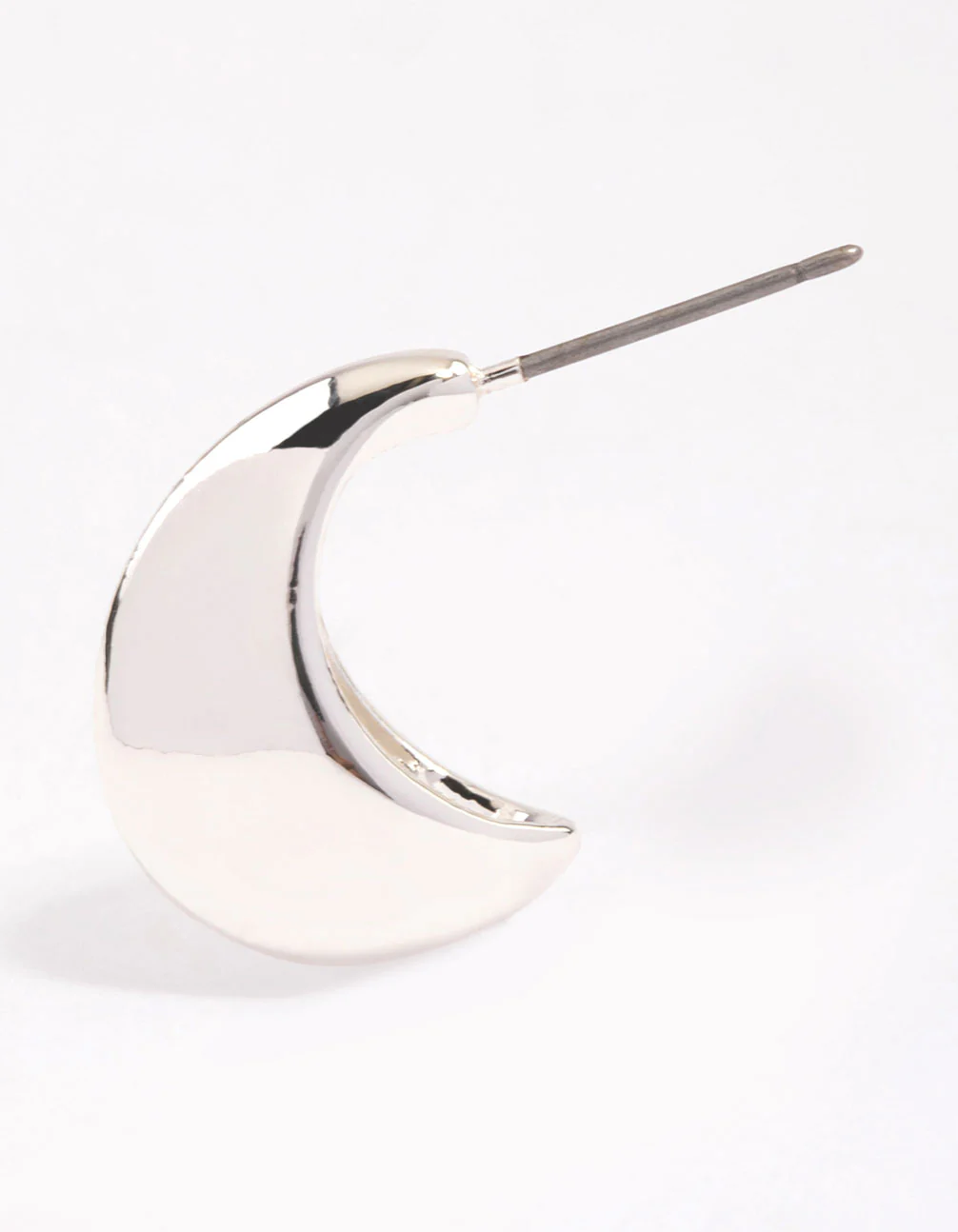 Silver Mini Bubble Huggie Earrings & Polishing Set - Image 3