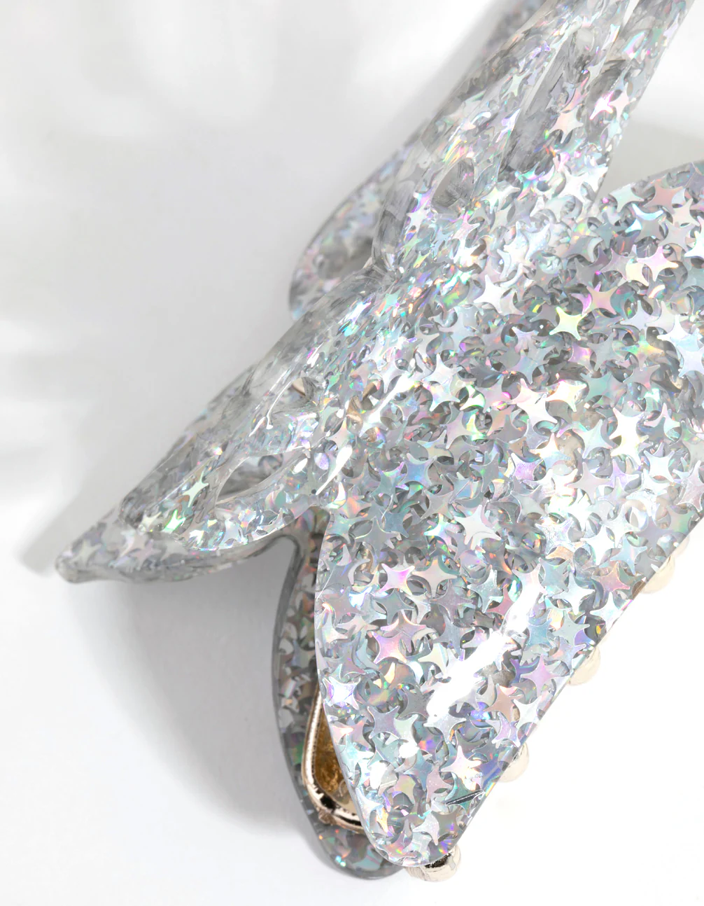 Glitter Acrylic Butterfly Claw - Image 3