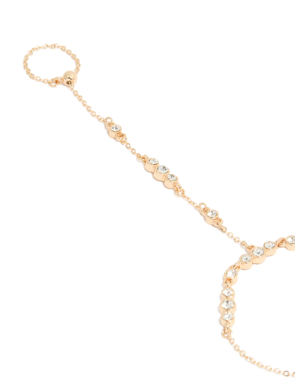 Gold Adjustable Hand Chain - Image 2