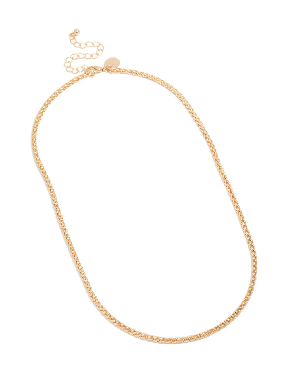 Gold Cable Chain Necklace - Image 2