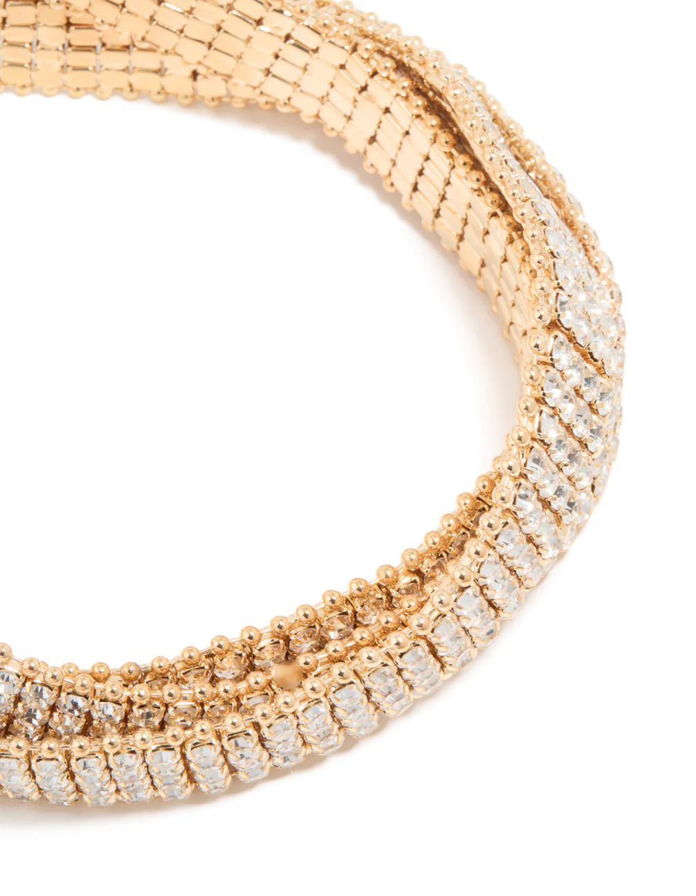 Gold Diamante Dainty Choker Necklace - Image 2