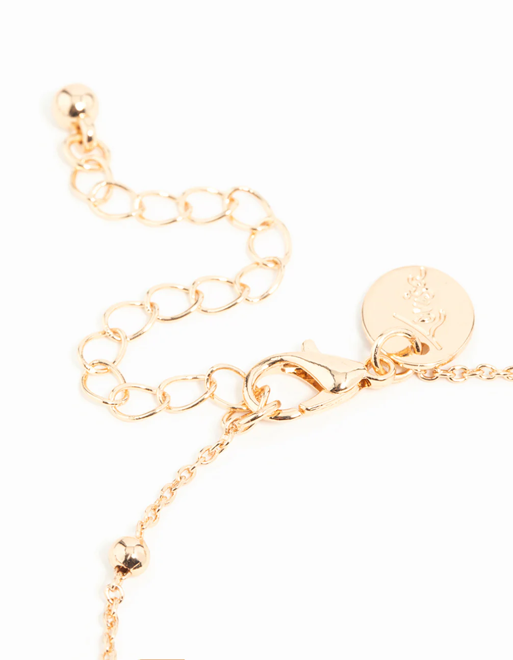 Gold Diamante Flower Bracelets 4-Pack - Image 3